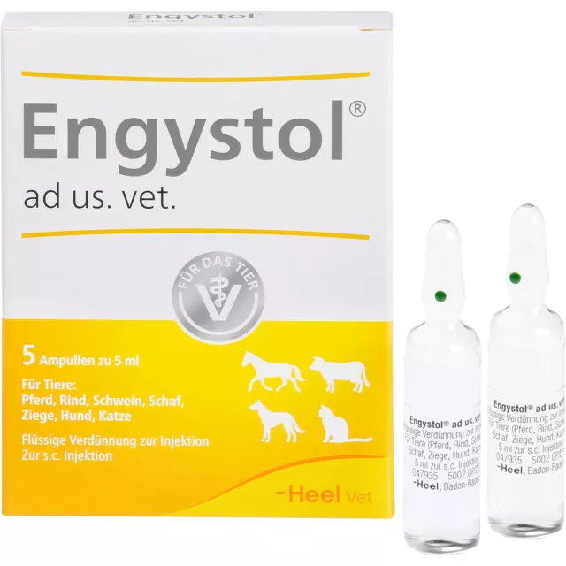 Engystol ad us. vet. Ampullen, 5 St. Ampullen 2585051