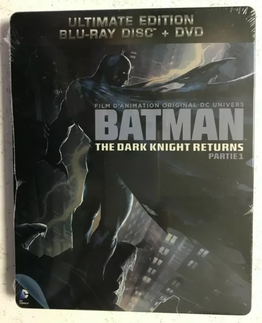 Batman The Dark Knight Returns Partie 1 Blu-Ray Ultimate Edition Steelbook Neuf