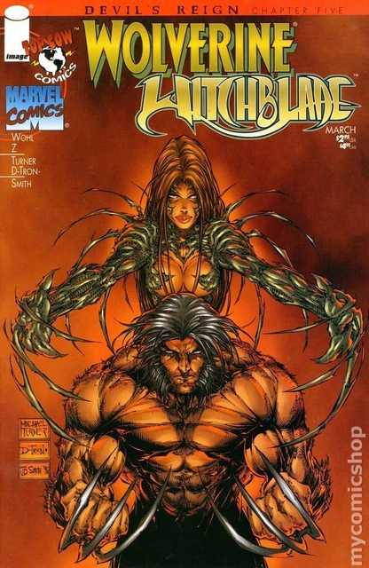 Devil's Reign #5A Turner VF- 7.5 1997 Stock Image