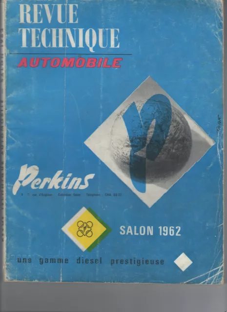 Special Salon    Revue Technique Rta  N° 198  1962