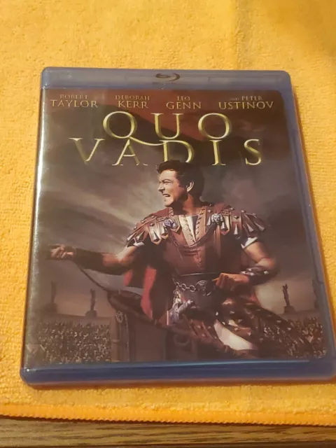 "Quo Vadis" (1951) Robert Taylor - Deborah Kerr - Leo Genn - Blu-ray Pre Owned