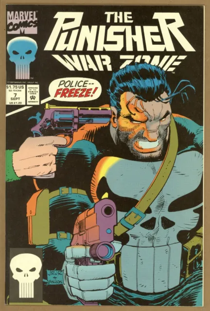 Punisher War Zone 7 (1992 Marvel) John Romita Jr NM