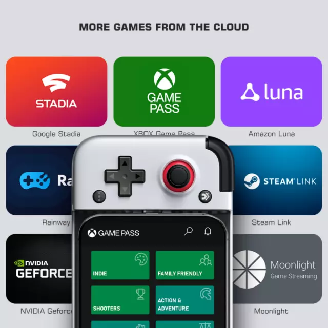 Handy Gamepad GameSir X2 Spiel Controller Joystick für Cloud Gaming Xbox iPhone 2