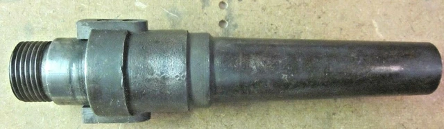 Taper Shank Adapter No.7 Threaded Lathe Machinist Tool Part 7-3/4" Long Vintage
