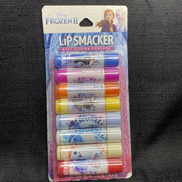 Disney Frozen II Lip Smacker Variety Pack Lip Balm, Multi Flavor, 8 Ct