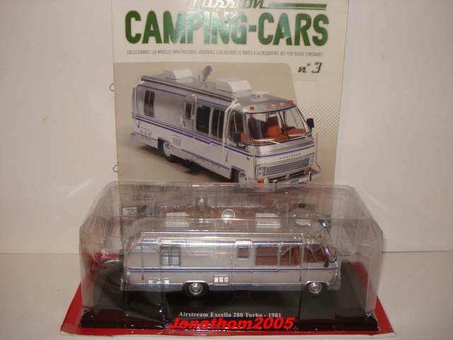 Airstream Excella 280 Turbo Modèle Réduit 1/43 1981 - Camping