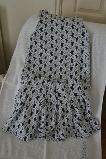 Next Girls Top & Skirt Outfits Dress Tunic 10 Years Seperate Items Blue Sets
