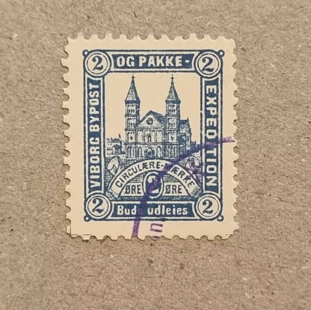 STAMPS DENMARK LOCAL POST VARIOUS USED - #7226a