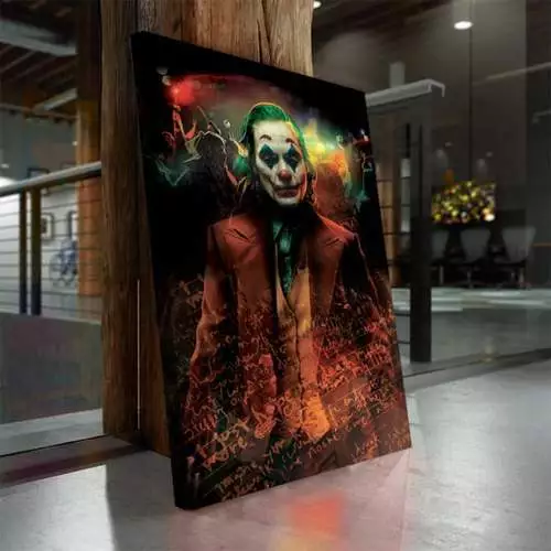 Leinwand Bild Joker – Deko Bilder XXL Keilrahmen Wandbild Kunstdrucke Poster