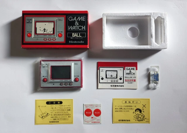 GAME & WATCH Ball Ac-01 Nintendo - ©1980 - Completo EUR 1.050,00