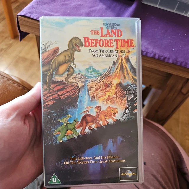 the-land-before-time-vhs-video-tape-vintage-1988-1-75-picclick-uk