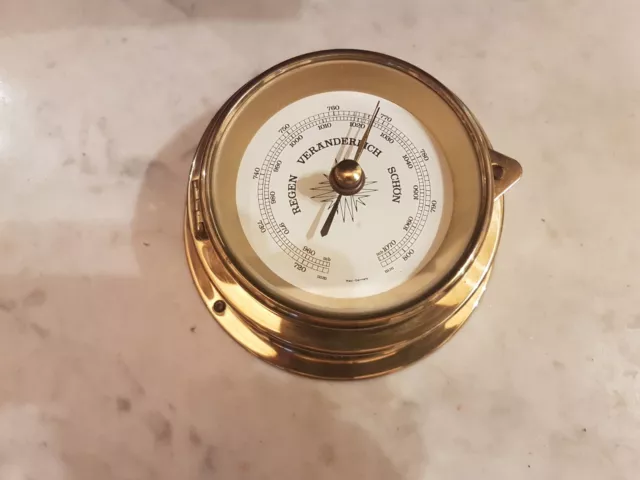 Barometer 13x6cm. 1980er Jahre in sehr Gutem Zustand