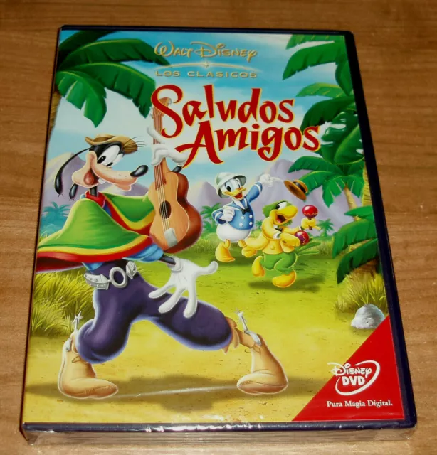 Saludos Amigos Clasico Disney Nº 6 Dvd Nuevo Precintado Animacion R2