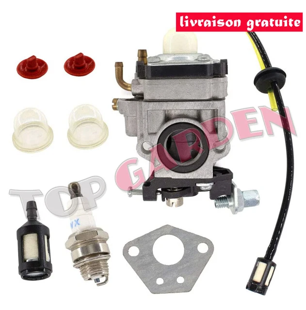 Kit Carburatore Di Ricambio Per Florabest FBS 43 A1, Parkside PBK 4 A1 E Simili - 2