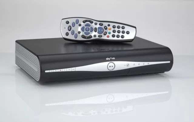 SKY+/PLUS HD BOX WiFi 500GB RECIEVER/RECORDER +NEW REMOTE & POWER CABLE GRADE B 2