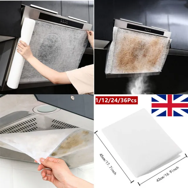 Universal Cooker Hood Kitchen Absorbing Paper Non-woven Anti Oil Cotton Filter