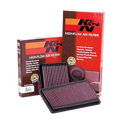 K&N Air Filter For Citroen DS3 1.4 / 1.6 2010 - 2015 - 33-2941