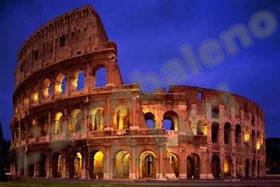 Roma alia Punto di riferimento Magnete per frigorifero Souvenir turistici Colosseo Piscina dei desideri Adesivo magnetico per frigorifero Collezione di artigianato in resina  15