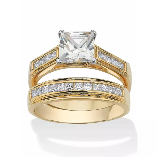 Elegant Looking Princess Ring Simulated Proposal Ring Engagement Ring For Her