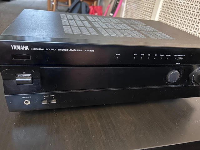 YAMAHA AX-392 STEREO Integrated Amplifier Hi-Fi , Natural Sound, Phono ...
