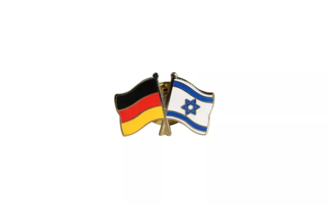 Deutschland - Israel Flaggen Pin Fahnen Pins Fahnenpin Flaggenpin Anstecker