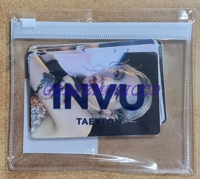 Taeyeon Girls' Generation Invu Smtown Official Md Goods Sticker Pack Set Sealed