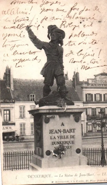 Carte Postale - Dunkerque - Nord - 59 - La Statue De Jean Bart