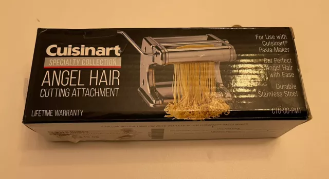 Cuisinart Specialty Collection Pasta Maker Angel Hair Cutting Attachment