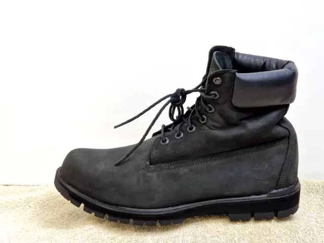 TIMBERLAND WATERPROOF MEN Walking Boots Leather Black UK 10.5 EU 45 £4. ...