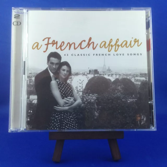 VARIOUS ARTISTS: A French Affair (43 Classic French Love Songs OOP 2001 PRESSING