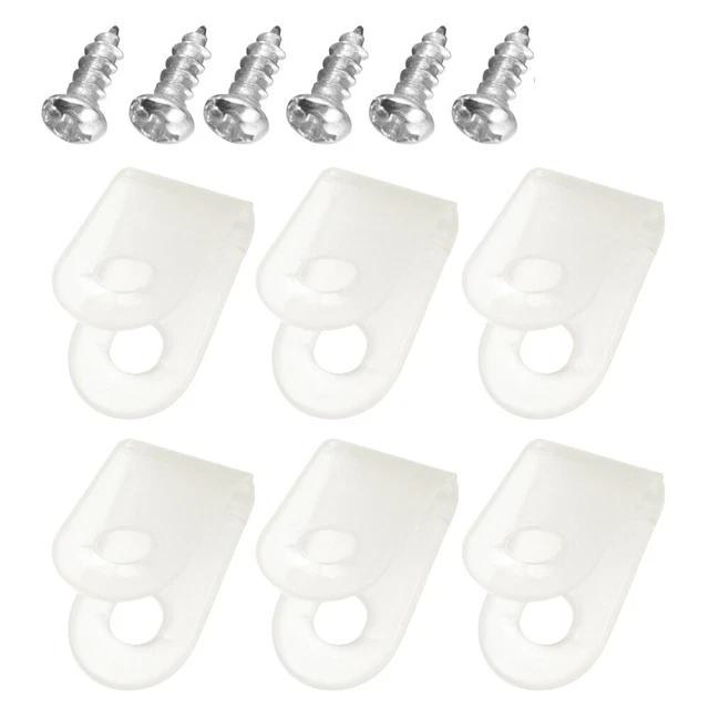 100Pcs 3.3mm Câble Pince Fil Câble Pince La disposition Des Fils