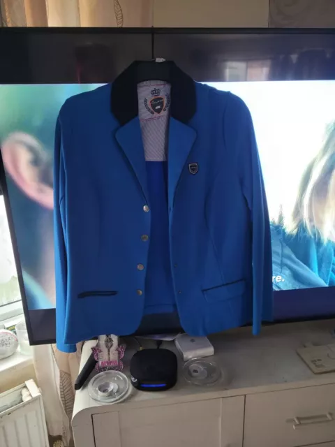 Stunning Blue  Show Jumping Jacket