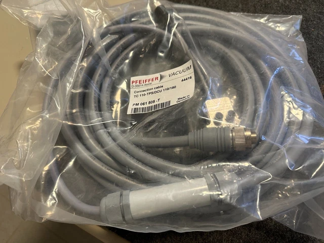 Pfeiffer Vacuum  PM 061 505 -T Connection Cable TC110-TPS/DCU 110/180