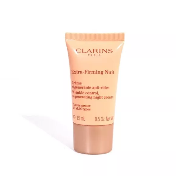 CLARINS Extra-Firming NUIT Wrinkle Control Night Cream 0.5oz SEALED (4 PACK!!)