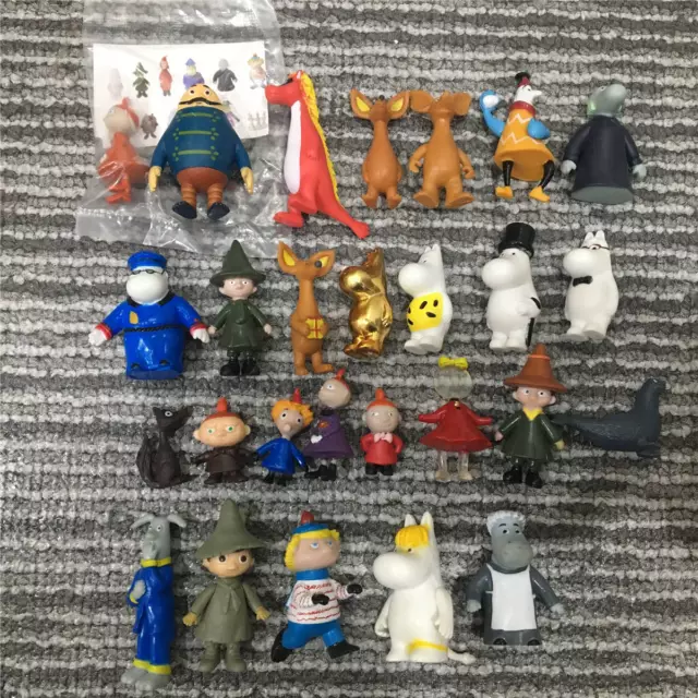 27 Piece Moomin Advent Calendar Mini Figure Toy As Picture