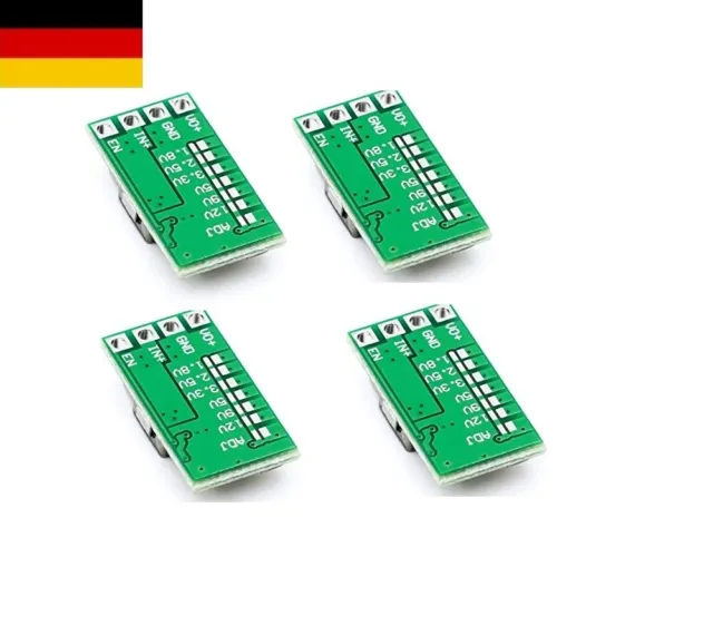 4 Stück DC-DC 12-18V To 5V 3A Adjustable Converter Buck Step Down Power Module 2