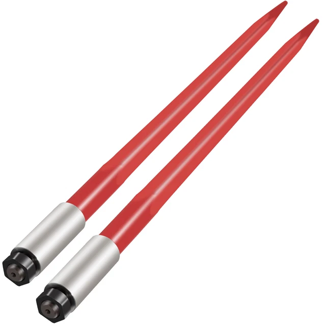 VEVOR 2ER SET FRONTLADERZINKEN Ballenzinken Ballenspie Zinken 4 5x99cm Vevor 2er set frontladerzinken ballenzinken ballenspie zinken 4 5x99cm