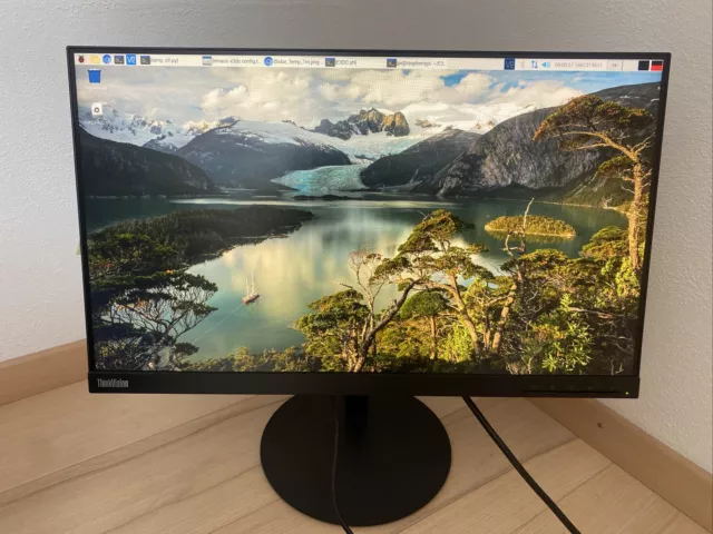 Lenovo ThinkVision T24i-10 23,8 Zoll 1920x1080 FullHD IPS LED Monitor - Schwarz