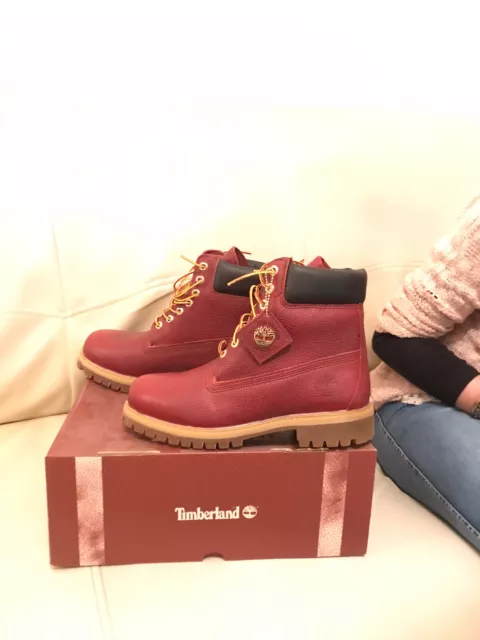 timberland NFL icon leather 6 Inch Premium Football Limited Edition