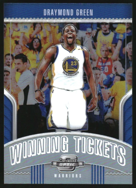 2018-19 Panini Contenders Optic Winning Tickets #10 Draymond Green