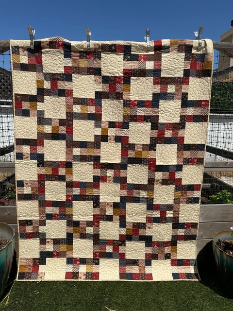 **Handmade Quilt** Homemade ~ Finished Quilt ~ Snuggle Ready!