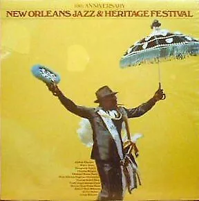 Various - 10th Anniversary New Orleans Jazz & Heritage Festival (LP, Album)