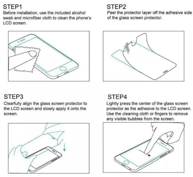 Lote Protector de Pantalla Para Lenovo M10 Cristal Templado Tablet Vidrio 9H 2