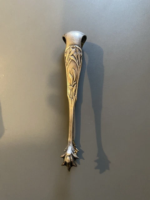 GRANDE PINCE À sucre à la russe en métal argenté de style Régence EUR