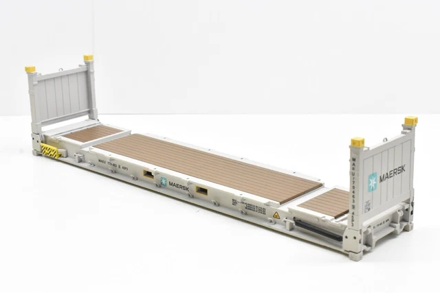 40FT FLAT RACK Container - Maersk - 1:50 Scale Iconic Replicas $98.00 ...