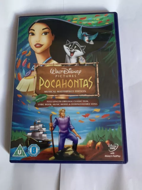 Walt Disney " Pocahontas " Classics 33 DVD Musical Masterpiece Edition