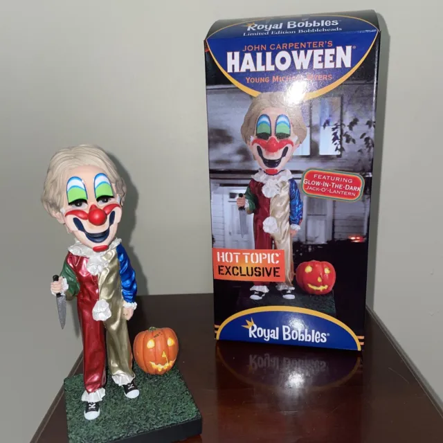 Royal Bobbles HALLOWEEN “Young Michael Myers” Bobblehead Hot Topic Exclusive
