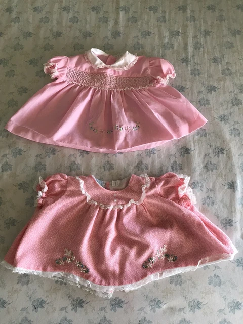 2 beautiful Pcs Lot Baby girl  Clothes,  Vintage 18 months