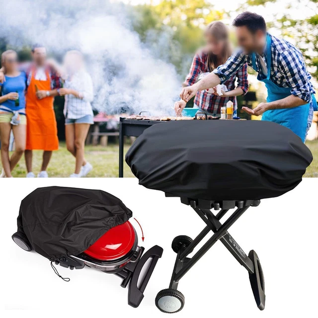 Cubierta de parrilla de poliéster de larga duración para estufa portátil Weber Q2000 Q200