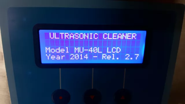 NOVATEC MU-40L LCD Ultrasonic Cleaner (Year 2014 Counter 63 Hours) 3